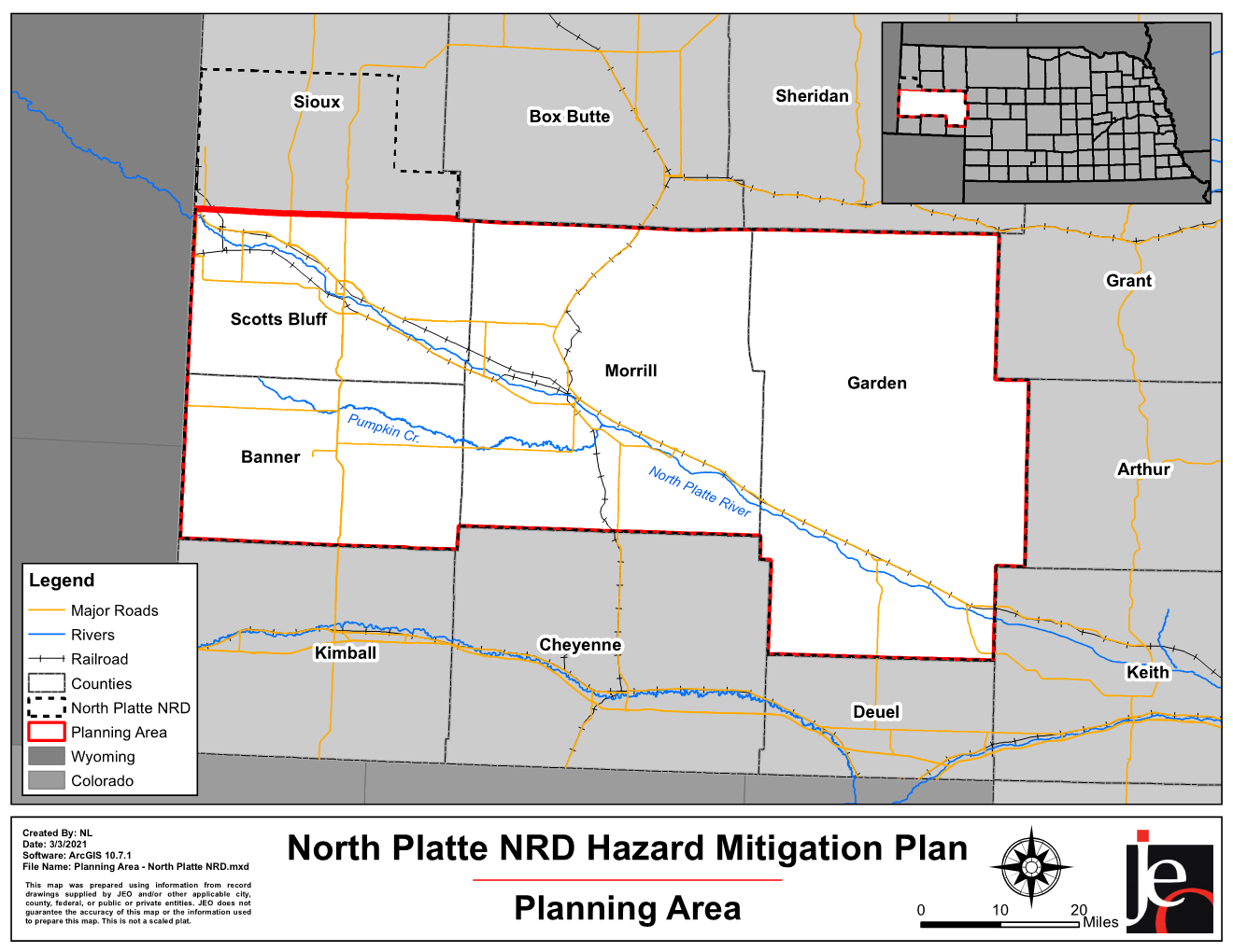 north platte nrd planning area map