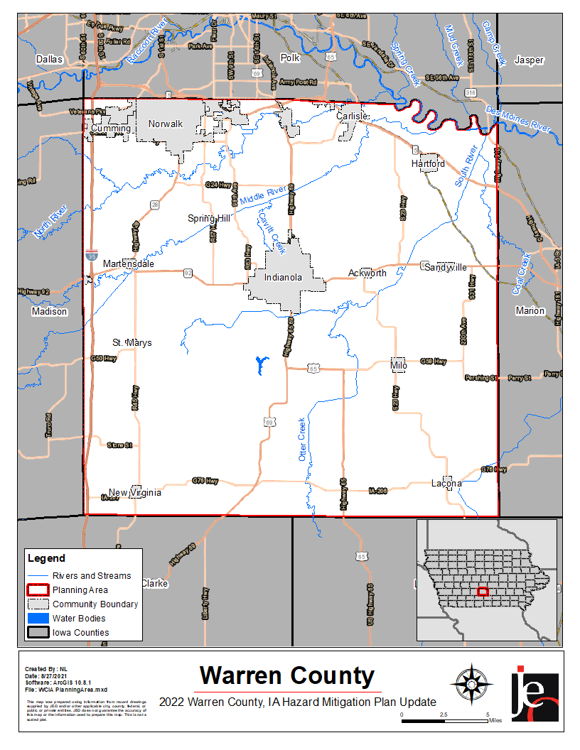 Warren County Planning Area