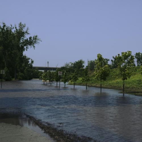 Council Bluffs levee flooding